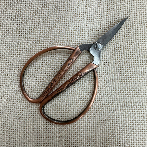 Embroidery Scissor - Antique Look with Large Handles