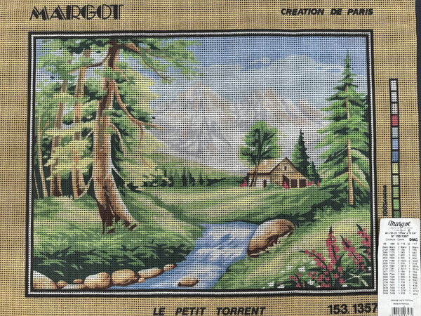 Le Petit Torrent - Tapestry Canvas by Margot Creations de Paris 153.1357