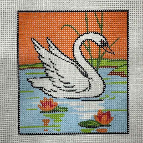 Swan Tapestry Canvas