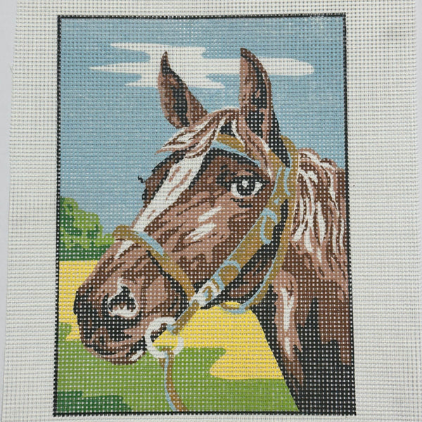 Horse with Bridle Tapestry Canvas
