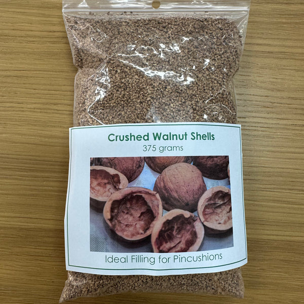 Crushed Walnut Shells for Pin Cushions 375grams