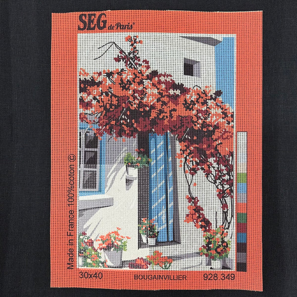 Bougainvillier - Tapestry Canvas by SEG de Paris 928.349