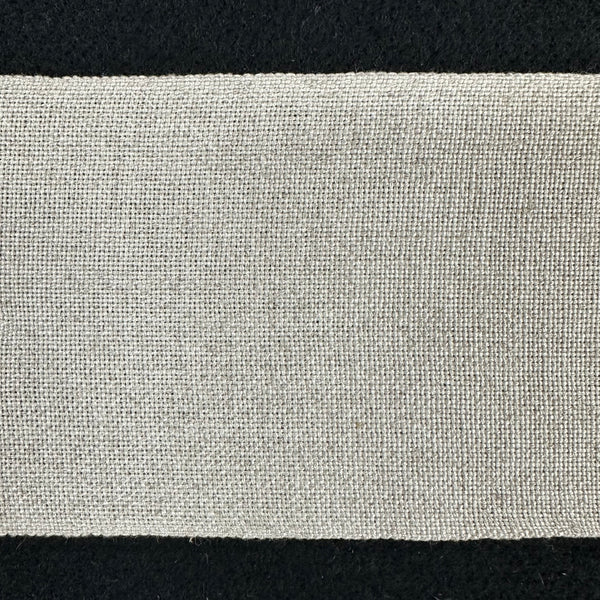 Linen Band 8cm Wide - Natural (per 50cm)