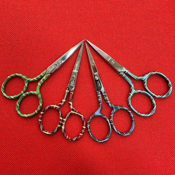 Premax Tartan Embroidery Scissors 3 1/2" (9.5cm)