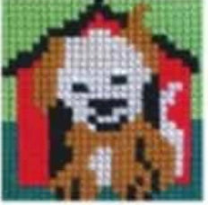 Puppy Cross Stitch Kit by Gobelin L 06.8