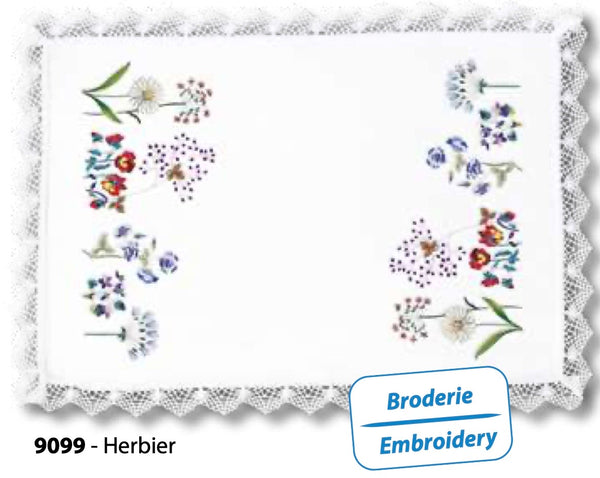 Stamped Embroidery Runner 9099 by Margot Creations de Paris