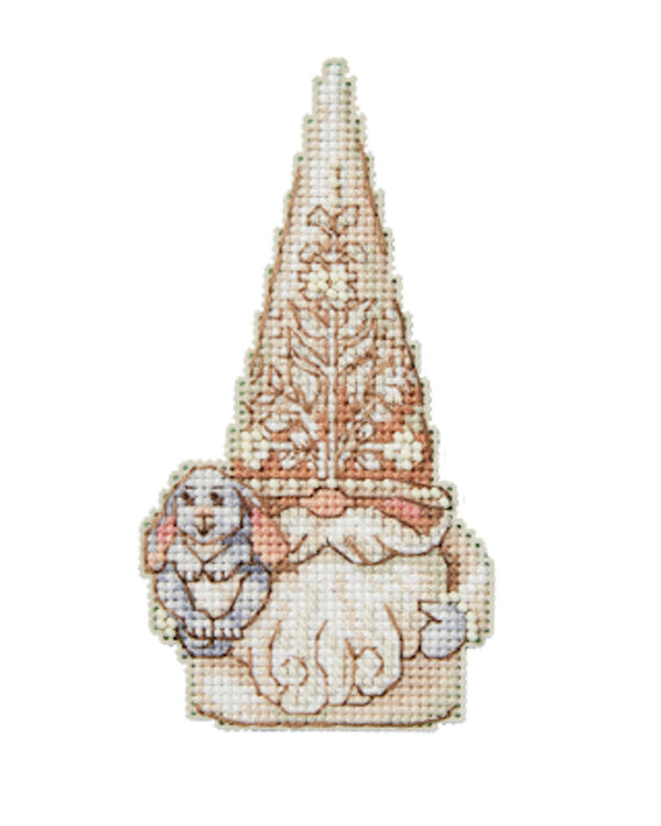 Rabbit Gnome -  Beaded Cross Stitch Kit by Jim Shore for Mill Hill  (JS20-2311)