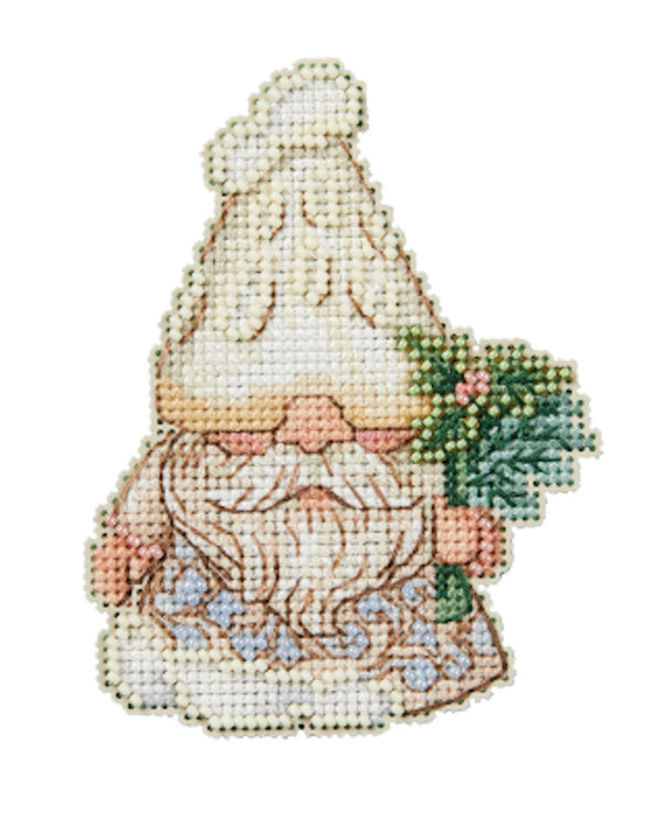 Mushroom Gnome -  Beaded Cross Stitch Kit by Jim Shore for Mill Hill  (JS20-2316)