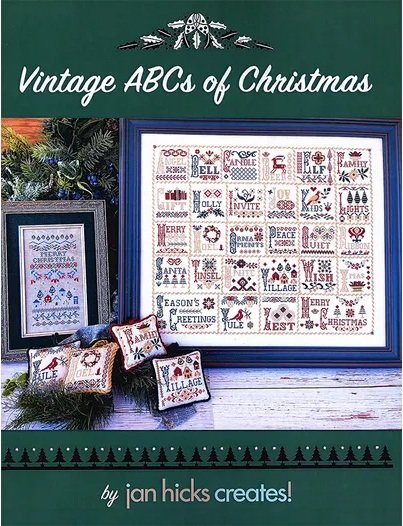 Vintage ABCs of Christmas Booklet by Jan Hicks Creates!