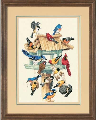 Feasting Frenzy Cross Stitch Kit 13683 by Dimensions