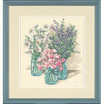 Wildflower Trio Cross Stitch Kit 35122 by Dimensions