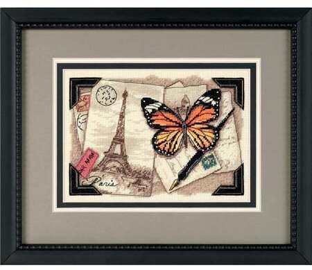 Travel Memories Petites Cross Stitch Kit 6996 Gold Collection by Dimensions