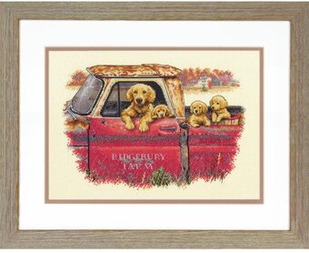 Golden Ride Cross Stitch Kit 70-35405 by Dimensions