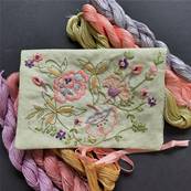 Pouch Henriette Embroidery Kit by Au Ver A Soie