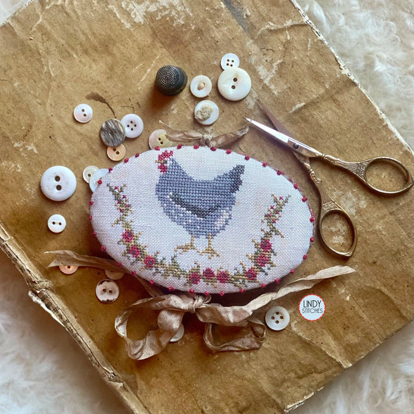 Little French Hen Needle Book by Stacy Nash Designs