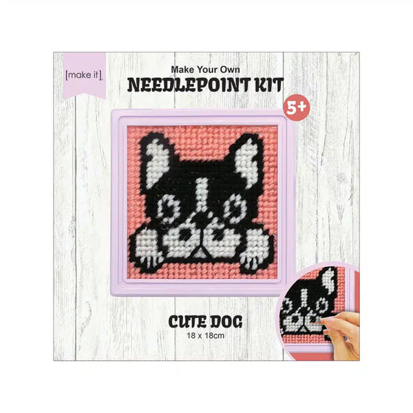 Make it Needlepoint Kit - Cute Dog 585408-DOG