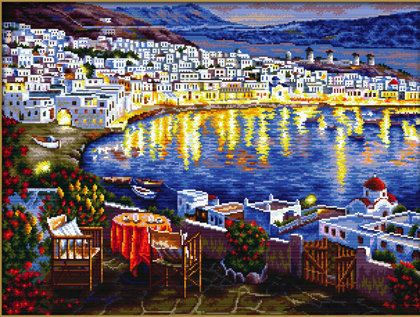 Night Watching 740.081 No Count Cross Stitch Kit by Needleart World