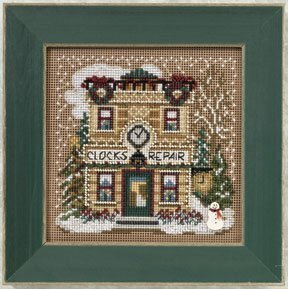 Clock Shoppe - Mill Hill Buttons & Beads Cross Stitch Kit (MH14-0302)