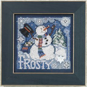 Frosty Snowman - Mill Hill Buttons & Beads Cross Stitch Kit (MH14-0304)