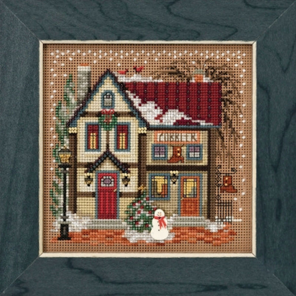 Cobbler - Christmas Village Mill Hill Buttons & Beads Cross Stitch Kit (MH14-1836)