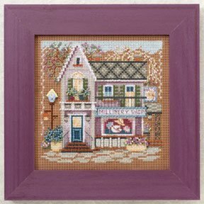 Millinery Shoppe - Main Street Series Mill Hill Buttons & Beads Cross Stitch Kit (MH14-2103)