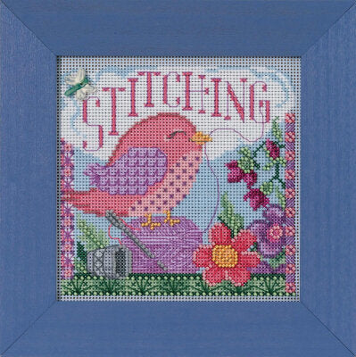 Stitching Mill Hill Buttons & Beads Spring Series Cross Stitch Kit (MH14-2212)