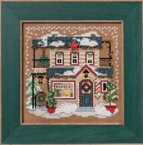 Barber Shoppe - Mill Hill Buttons & Beads Cross Stitch Kit (MH14-2302)