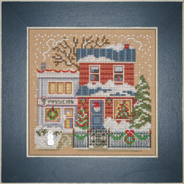 Village Physician  - Christmas Village Mill Hill Buttons & Beads Cross Stitch Kit (MH14-2334)