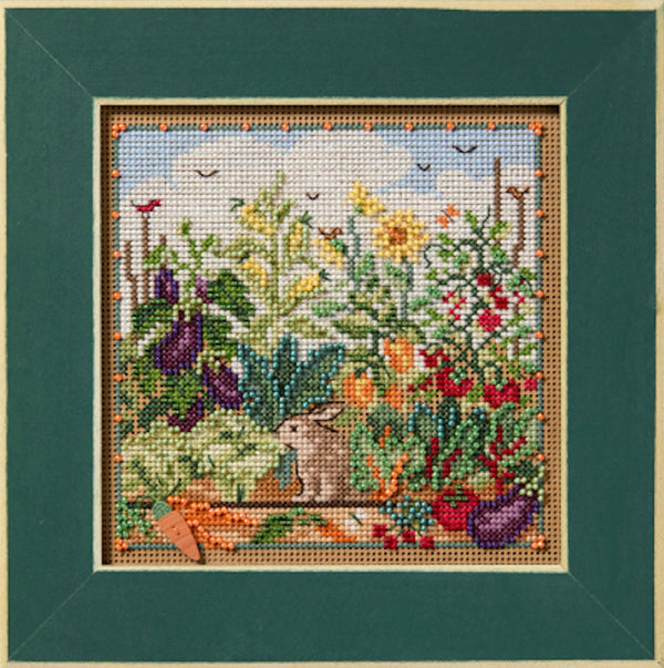 Bunny Garden - Mill Hill Buttons & Beads Cross Stitch Kit (MH14-2513)