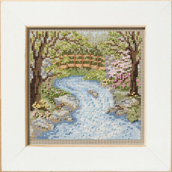 Waterfall Mill Hill Buttons & Beads Cross Stitch Kit (MH14-2515)