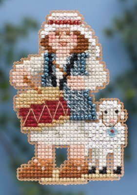 Drummer Boy - Mill Hill Winter Holiday Beaded Magnet Cross Stitch Kit (MH18-4305)