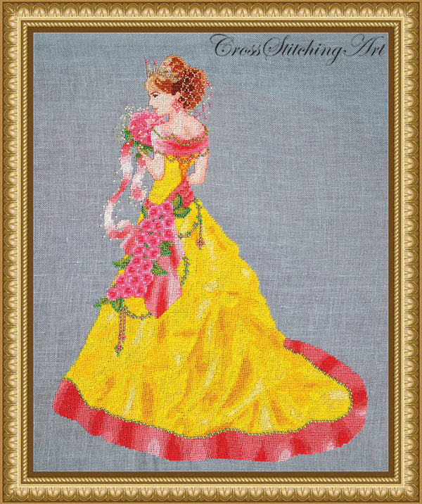 Milady of Spring by Cross Stitching Art