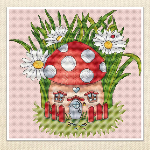 Mushroom House by Artmishka
