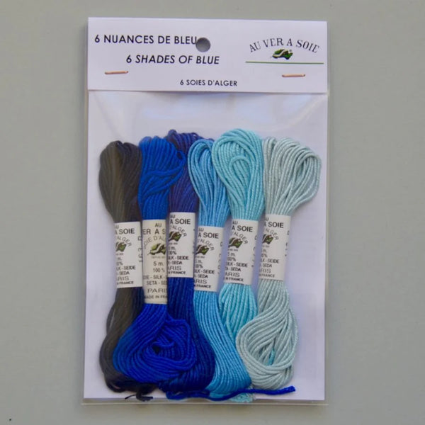 Au Ver a Soie D'Alger Shade Pack - Blue