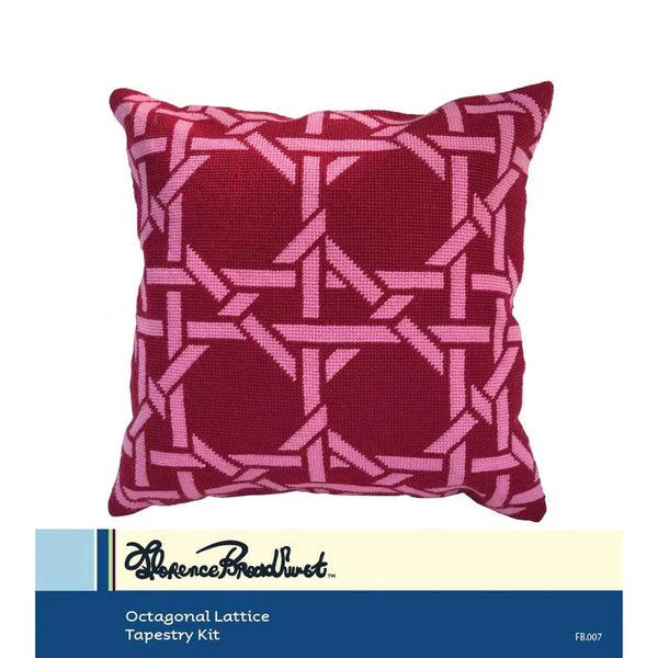 Tapestry Kit - Octagonal Lattice by Florence Broadhurst