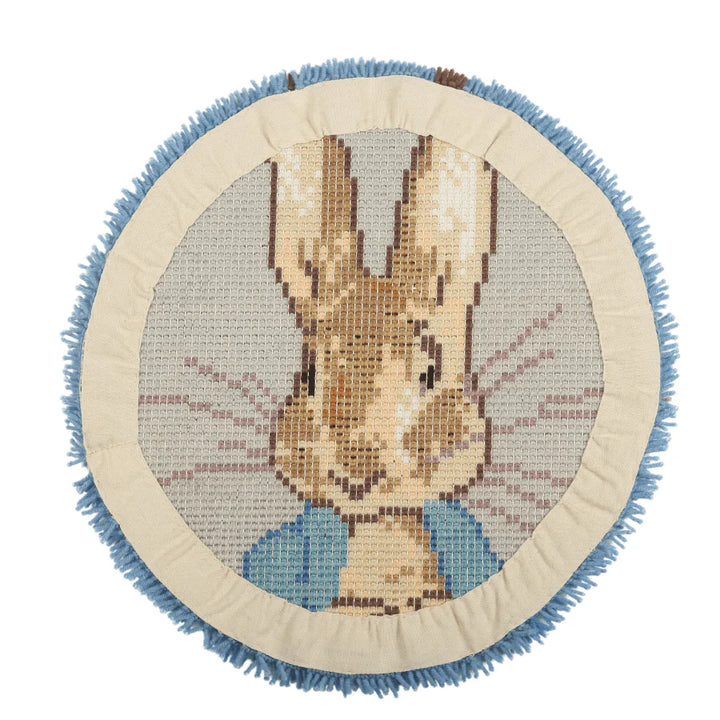 Rabbit Hook Rug Peter Rabbit Latch Hook Round Rug Kit by Craft Buddy LH02-PR ...
