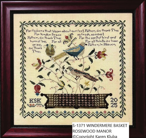 Windermere Basket Sampler S-1371 by Rosewood Manor