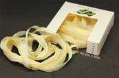 Au Ver a Soie Silk Ribbon 7mm (3m) - Creme