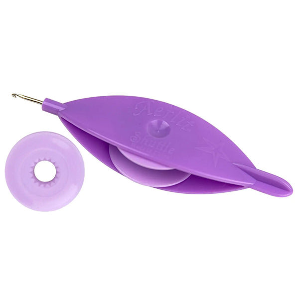 Aerlit Tatting Shuttle - Lavender Lilac SHH433 by Handy Hands