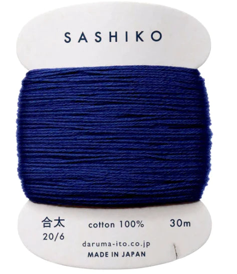 Sashiko Thick Thread 30m - Blue 215