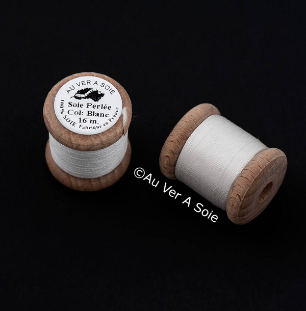 Au Ver A Soie - Soie Perlée 101 (Blanc)
