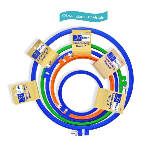 Plastic Embroidery Hoop by Birch