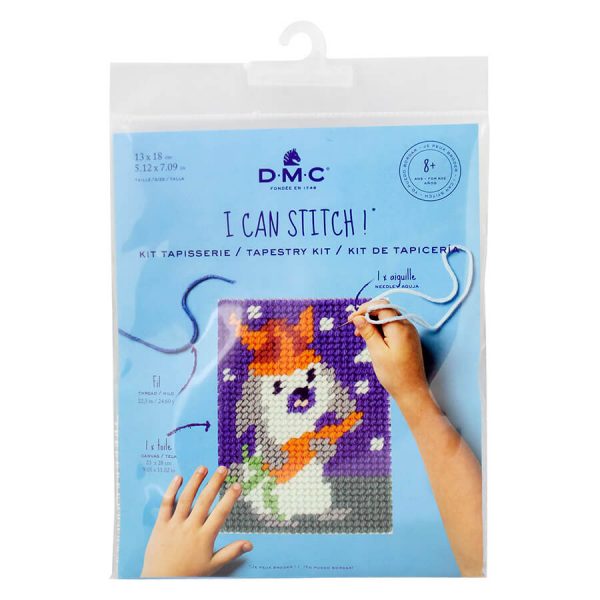 Viking Rabbit - I Can Stitch! Tapestry Kit by DMC C06N95K