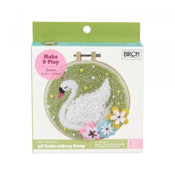 Swan Punch Needle Kit by Make IT 585233-SWAN