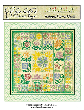 Antique Flower Quilt by Elizabeth's Needlework Design