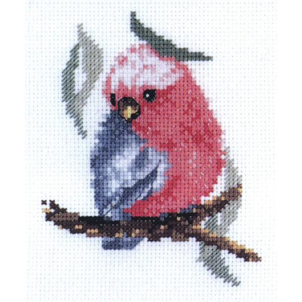 Baby Galah Australiana Cross Stitch Kit AXRS.004 by DMC