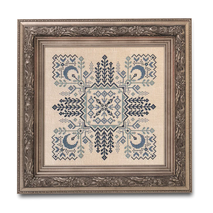 Blue Corn Cross Stitch Pattern by Ink Circles M117 – Stitchers' Corner ...