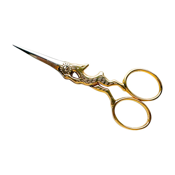 Bohin Rabbit Gilded Gold 10cm Embroidery Scissors