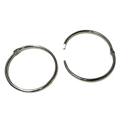 Threaded Hinge Rings Hinged Rings - Metal – Stitchers' Corner Australia
