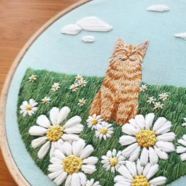 Happy Place Embroidery Kit by Jessica Long